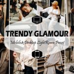 20 پریست لایت روم 2022 فوق حرفه ای تم مد روز Trendy Glamour Lightroom Presets