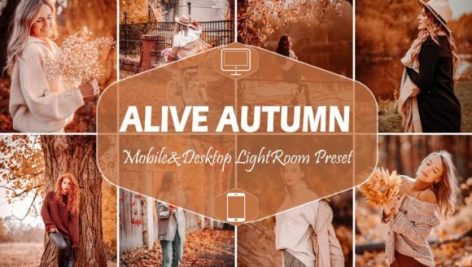 20 پریست لایت روم 2022 حرفه ای تم پاییز سر زنده Alive Autumn Lightroom Presets