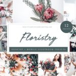 36 پریست لایت روم 2022 حرفه ای تم گلفروشی Lightroom Presets Floristry