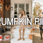 10 پریست لایت روم فوق حرفه ای تم پاییزی کدو تنبل Pumpkin Pie Lightroom Presets