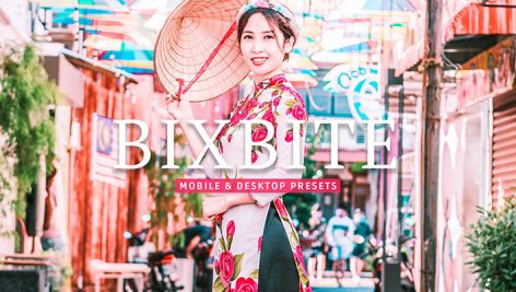 40 پریست لایت روم و پریست کمرا راو و اکشن فتوشاپ تم پرتره Bixbite Lightroom Presets