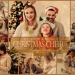 36 پریست لایت روم فوق حرفه ای 2022 تم کریسمس Christmas Cheer Lightroom Presets